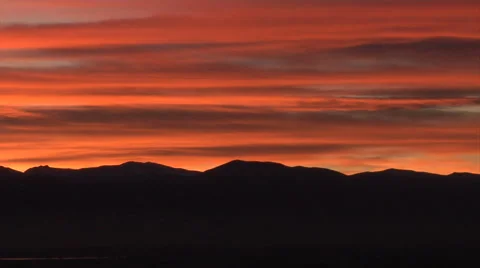 Broncos' Sunset? Stock Footage 54750722