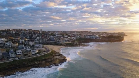 Bronte Beach Stock Footage 76856438