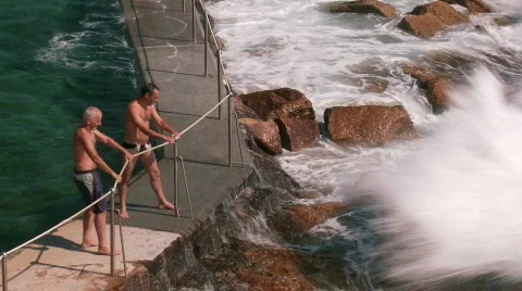 Bronte Beach NSW Stock Footage 841646