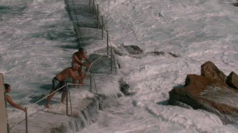 Bronte Beach NSW Stock Footage 841655