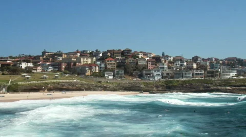 Bronte Beach NSW Stock Footage 841718