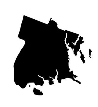 Bronx map vector silhouette illustration isolated Ilustración de archivo