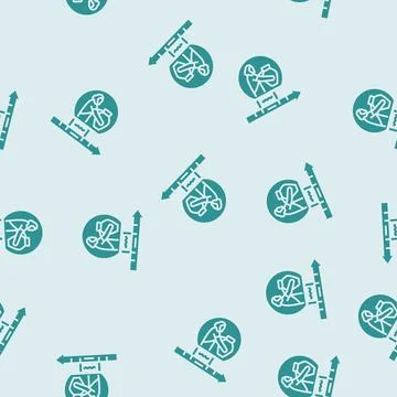 Bronze age human evolution glyph seamless pattern 스톡 일러스트