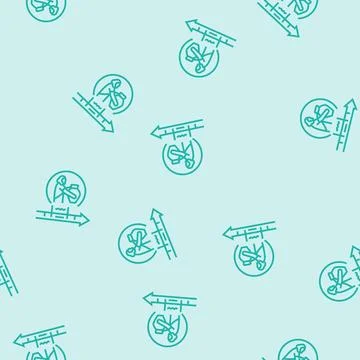 Bronze age human evolution line seamless pattern Illustrazione stock