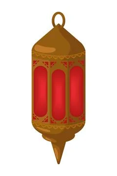 Bronze arabic mandala Stock Illustration