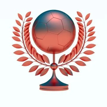 Bronze ball Stock Illustration