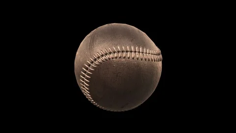 Bronze Baseball Ball Animation Stock Footage 116281416