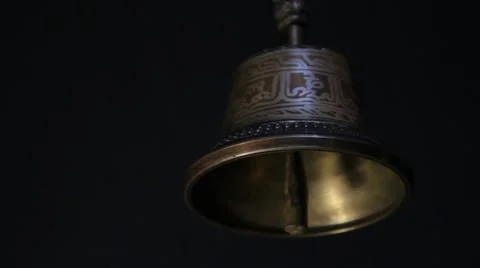 Bronze bell Stock Footage 60423821