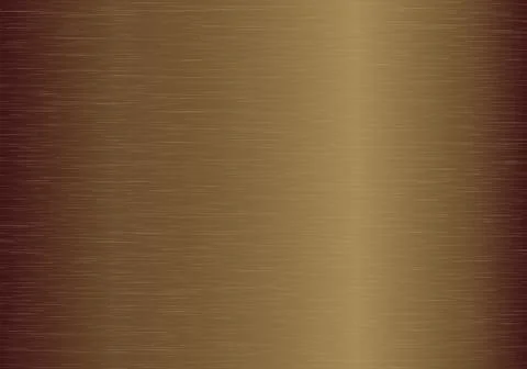 Bronze brushed metal texture abstract. Illustrazione stock
