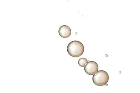 Bronze bubbles 스톡 사진