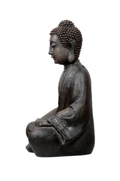 Bronze buddha statue Stock Photos