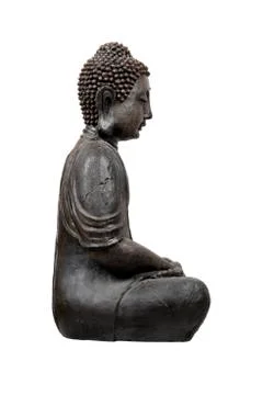 Bronze buddha statue Stock Photos