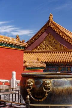 Bronze Cauldron Stock Photos