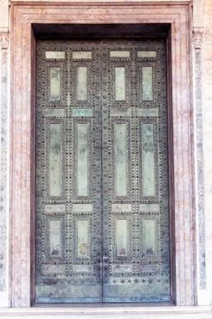 Bronze Doors Stock Photos