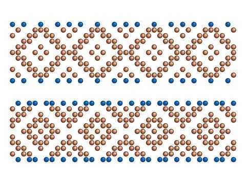 Bronze Dotted Ukrainian Traditional Patterns Set Stock Illustration
