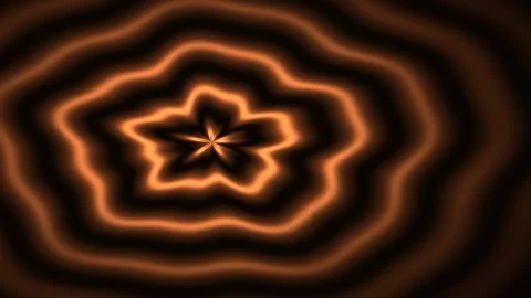 Bronze Fluid Reflection Background Seamless Loop Stock Footage 341707635