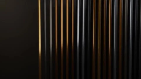 Bronze Graphite Vertical Kinetic Architecture Background Vídeo Stock 346263519