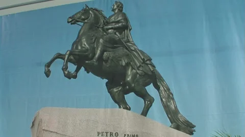 The Bronze Horseman Stock Footage 5164489