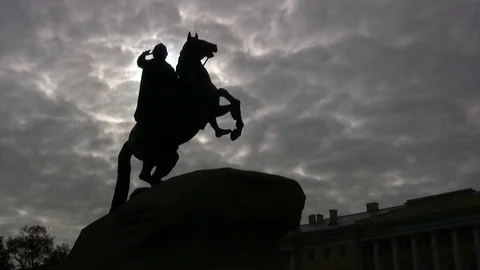 Bronze Horseman 動画素材 83563847