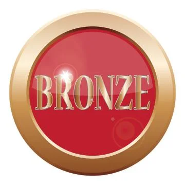 Bronze Icon Stock Illustration