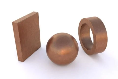 Bronze Stock Illustration