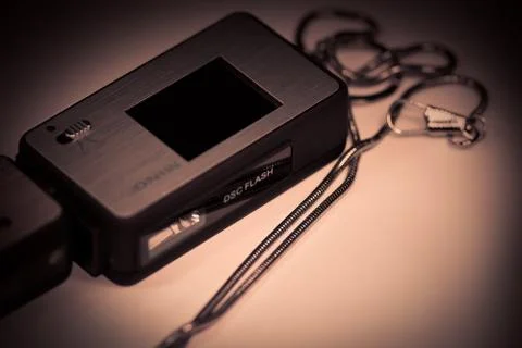 Bronze look camera Stock Photos