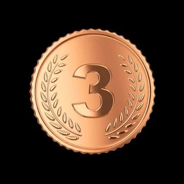 Bronze medal Stock-Illustration