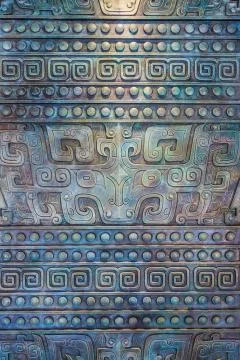 Bronze ornaments Stock Photos