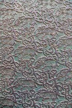 Bronze pattern Stock Photos