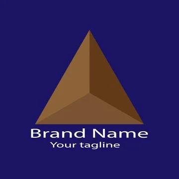 Bronze Peak logo Stock Illustration