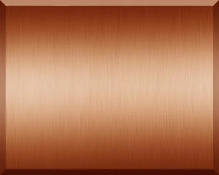 Bronze Plate Illustrazione stock