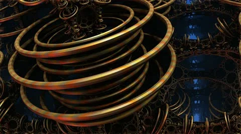 Bronze rings  Video stock 22155029