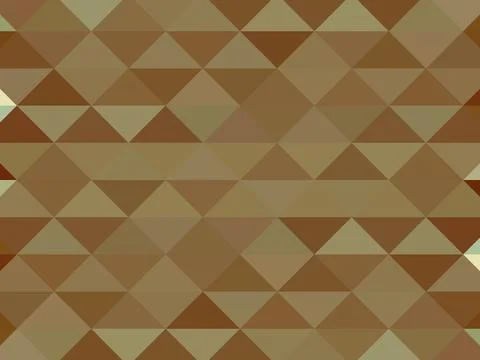 Bronze segmented background. Triangular pixelation. Color texture. Stock Illustration