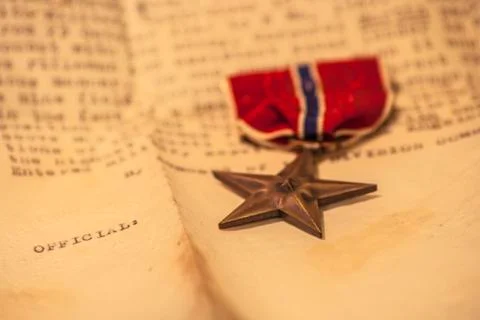 Bronze Star Stock Photos