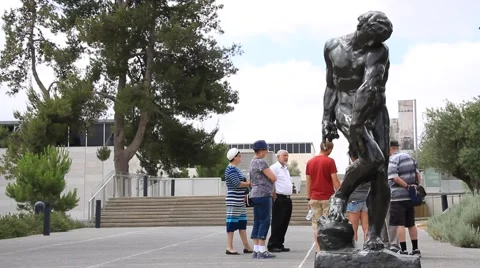 Bronze Statue Stock Footage 53202632
