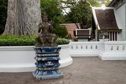 Bronze statue Stock Photos