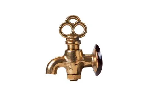 Bronze valve 스톡 사진