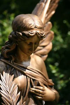 Bronzeengel Stock Photos