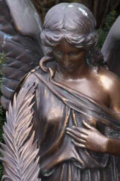 Bronzeengel Stock Photos