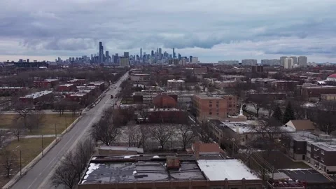 Bronzeville to Loop HD Stock Footage 148434210