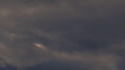 Brooding Cloud Movement Stock Footage 8657257
