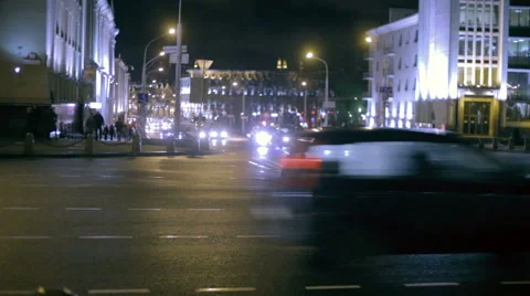 Brooding dark road. The theme for lyrical subjects, depressive subjects Video stock 64887540