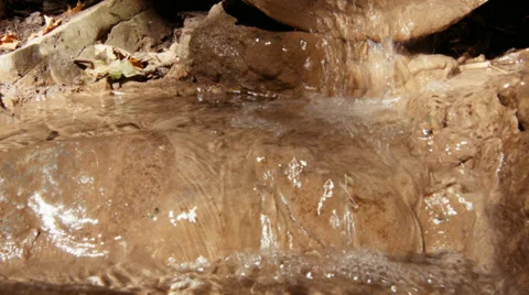 Brook over stones Video stock 32971347