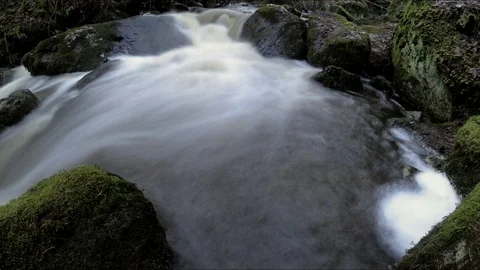 Brook TimeLapse 2s shutter Stock Footage 126301417
