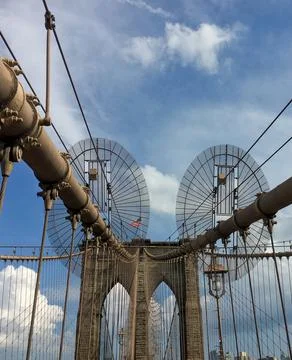 Brookiling bridge Manhattan Stock Photos