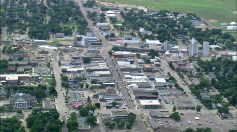 Brookings aerial Stock Footage 65436487