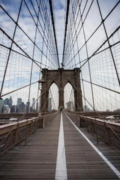 Brookly Bridge, New york Stock Photos