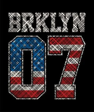 Brooklyn 07 Stock Illustration