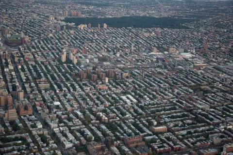 Brooklyn from above Stock Photos