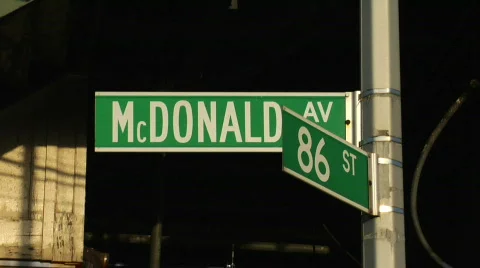 Brooklyn AveX2 Stock Footage 683414